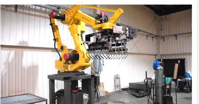 Welding robot cell