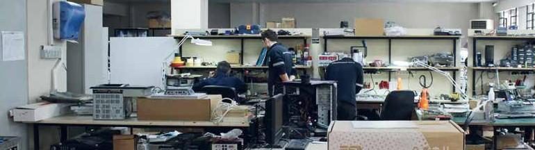 Repair and testing bench